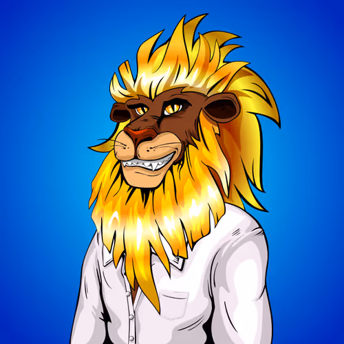 Cheeky Lion #3278