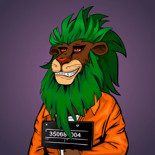 Cheeky Lion #1163