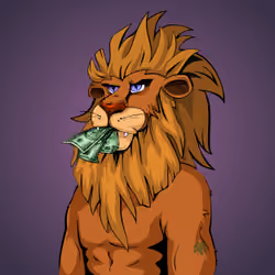 Cheeky Lion #7419