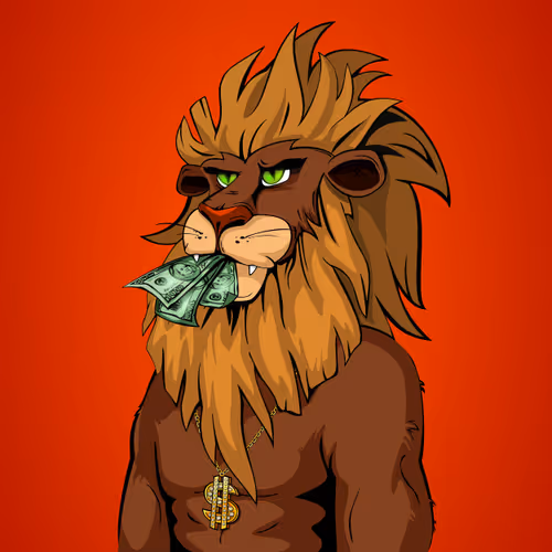 Cheeky Lion #6977