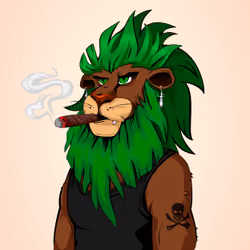 Cheeky Lion #4599