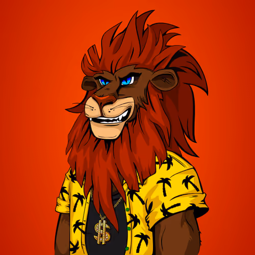 Cheeky Lion #7838