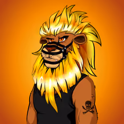 Cheeky Lion #3847