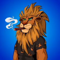 Cheeky Lion #1856