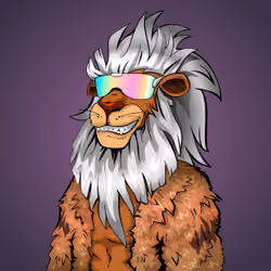 Cheeky Lion #7551