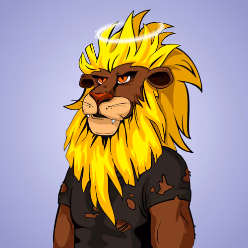 Cheeky Lion #7762