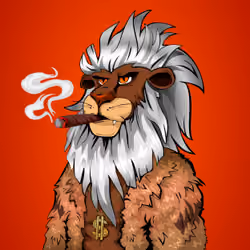 Cheeky Lion #4368