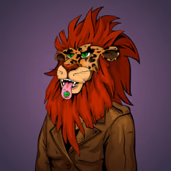 Cheeky Lion #7823