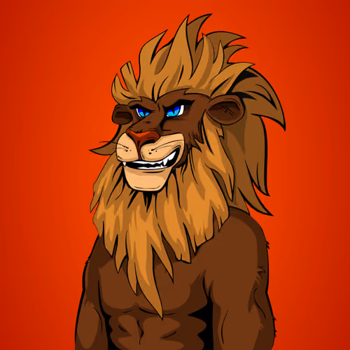 Cheeky Lion #2612