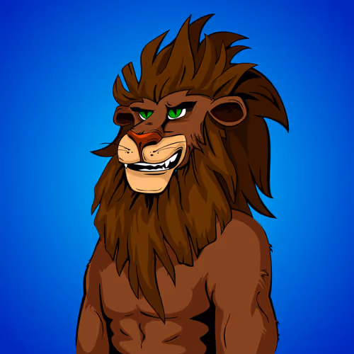 Cheeky Lion #6411