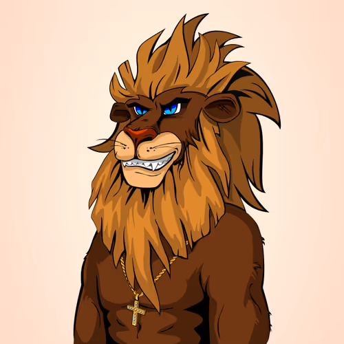 Cheeky Lion #7825