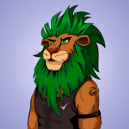 Cheeky Lion #3867