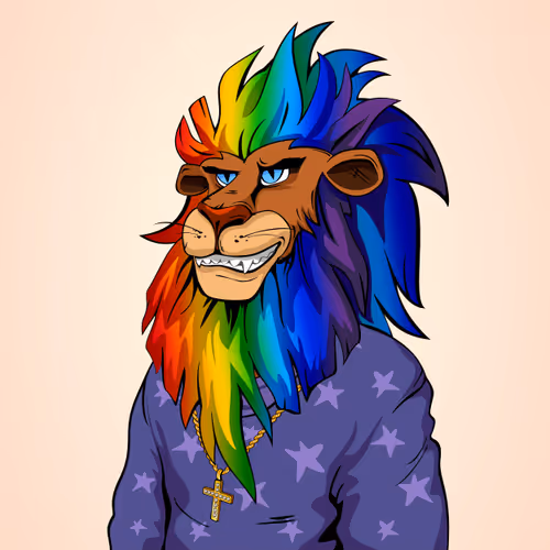 Cheeky Lion #7764