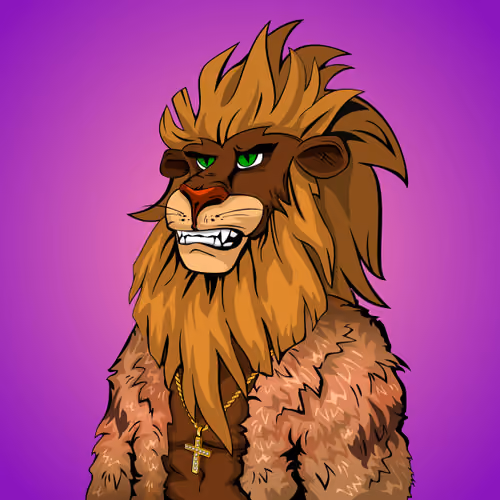 Cheeky Lion #5668