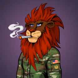 Cheeky Lion #4471