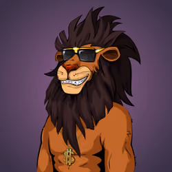Cheeky Lion #1008