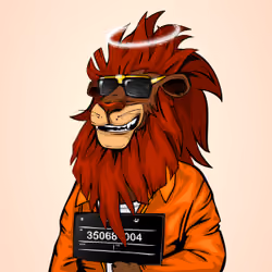 Cheeky Lion #1658