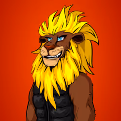 Cheeky Lion #4737
