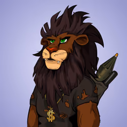 Cheeky Lion #2517