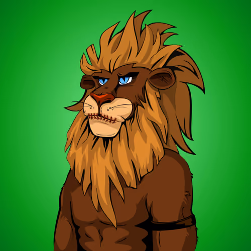 Cheeky Lion #6985