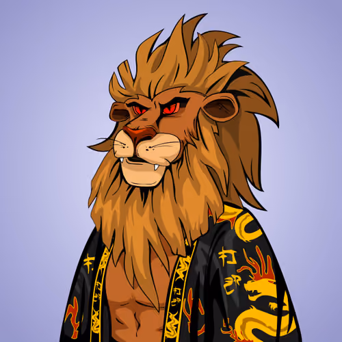Cheeky Lion #3814