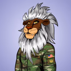 Cheeky Lion #6366