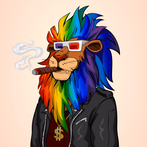 Cheeky Lion #6496