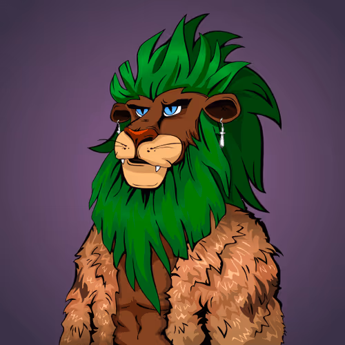Cheeky Lion #7950