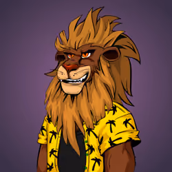 Cheeky Lion #6454