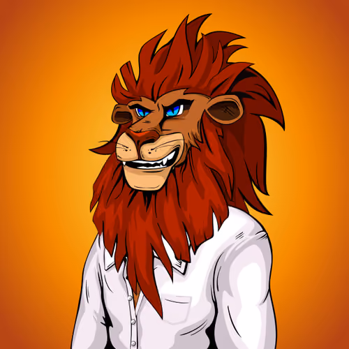 Cheeky Lion #1221