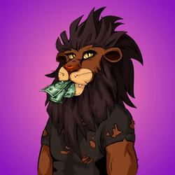 Cheeky Lion #4010