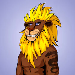 Cheeky Lion #2164