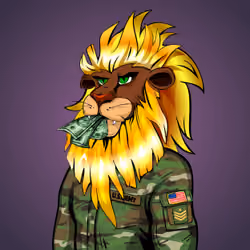 Cheeky Lion #7347