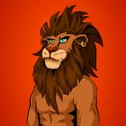 Cheeky Lion #7447