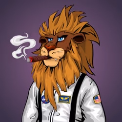 Cheeky Lion #3447