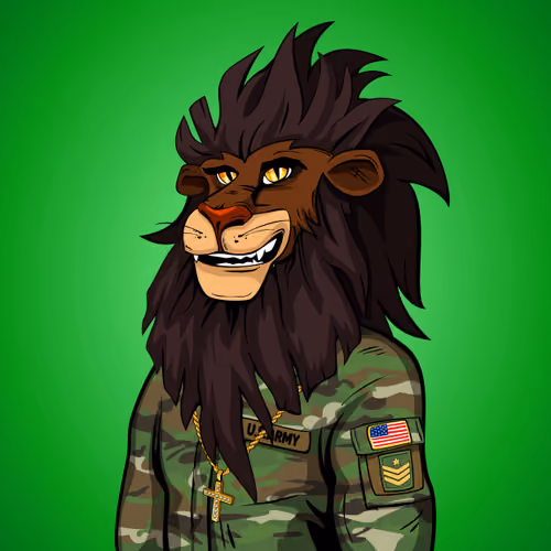 Cheeky Lion #6427