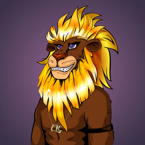 Cheeky Lion #3006