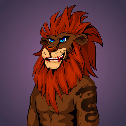 Cheeky Lion #758