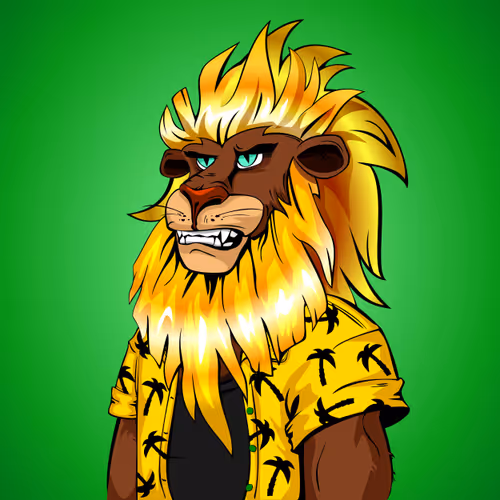 Cheeky Lion #4956