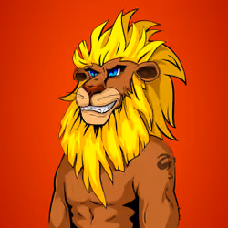 Cheeky Lion #6254