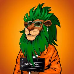 Cheeky Lion #7544