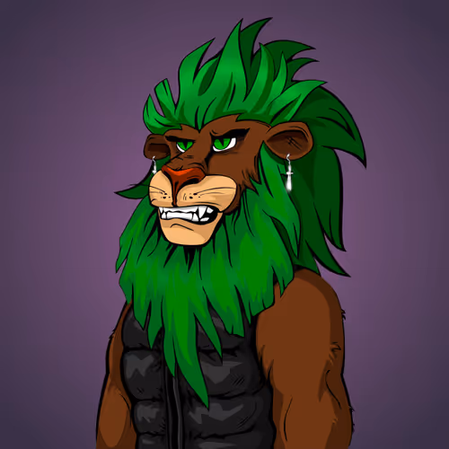 Cheeky Lion #3019