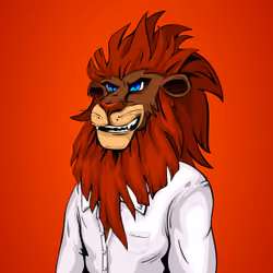 Cheeky Lion #2196