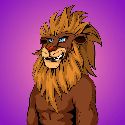 Cheeky Lion #3448