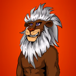 Cheeky Lion #6240