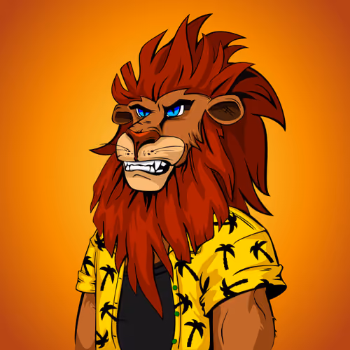 Cheeky Lion #5407
