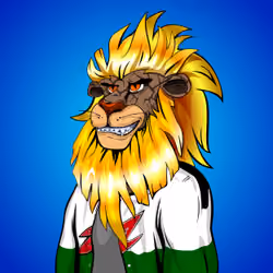 Cheeky Lion #1020