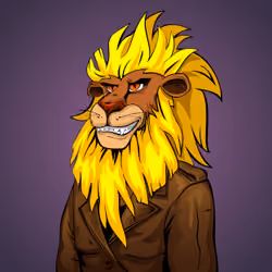 Cheeky Lion #4875