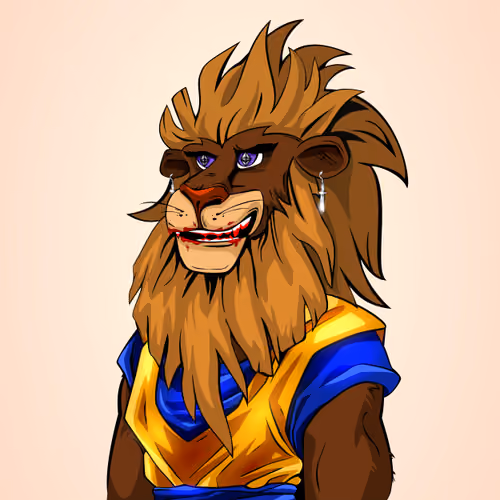 Cheeky Lion #4647