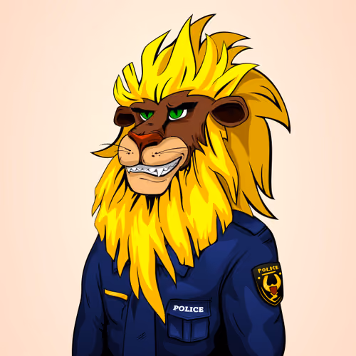 Cheeky Lion #6045